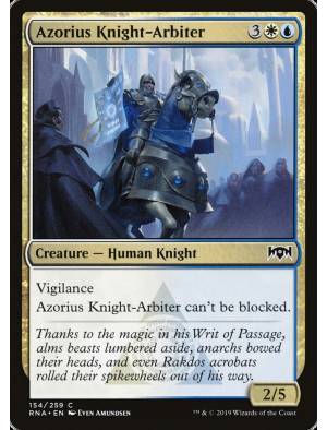 (Foil) Cavaleiro-árbitro Azorius / Azorius Knight-Arbiter