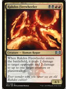 Malabarista de Fogo Rakdos / Rakdos Firewheeler