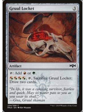 (Foil) Medalhão Gruul / Gruul Locket