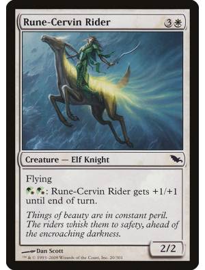 Ginete de Cervin Rúnico / Rune-Cervin Rider