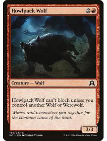 Lobo da Alcateia Uivante / Howlpack Wolf