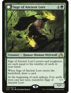 Sage of Ancient Lore / Werewolf of Ancient Hunger