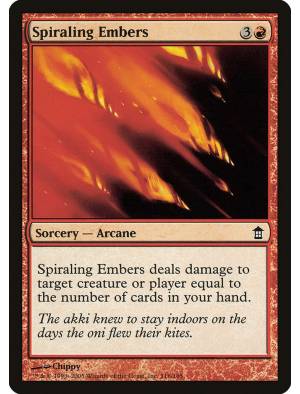 Chamas Espiraladas / Spiraling Embers