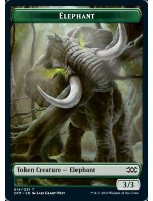 Token/Ficha Elefante / Elephant
