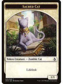 Token/Ficha Sacred Cat 