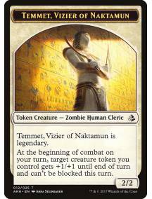Token/Ficha Temmet, Vizier of Naktamun 