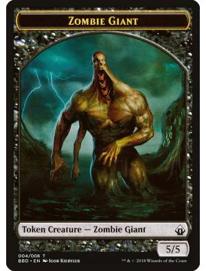 Token/Ficha Zombie Giant