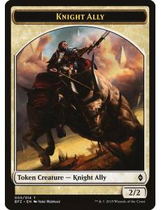 Token/Ficha Knight Ally