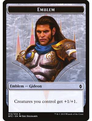 Emblema Gideon, Ally of Zendikar 