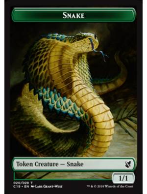 Ficha Cobra / Snake Token