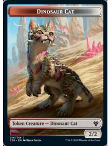 Token/Ficha Dinosaur Cat