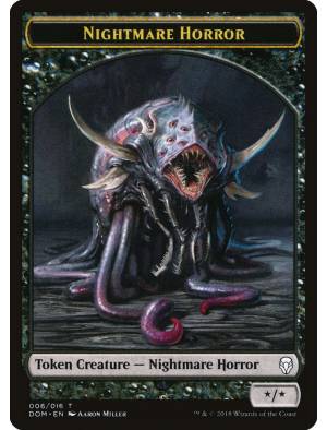 Token/Ficha Nightmare Horror