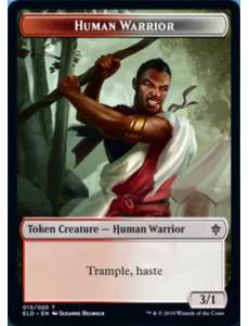 Token/Ficha Human Warrior