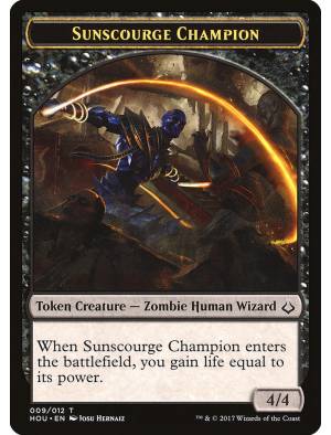 Token/Ficha Sunscourge Champion 