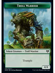 Troll Guerreiro 4/4 / Troll Warrior 4/4