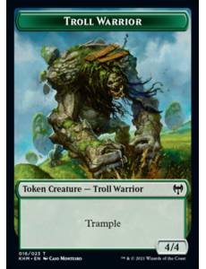 Troll Guerreiro 4/4 / Troll Warrior 4/4