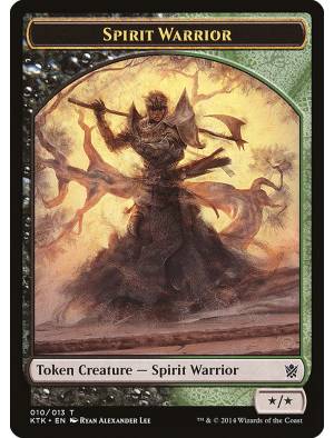 Token/Ficha Spirit Warrior