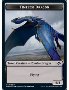 Token/Ficha Talismã da Curiosidade / Timeless Dragon