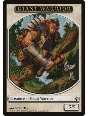 Token/Ficha Giant Warrior