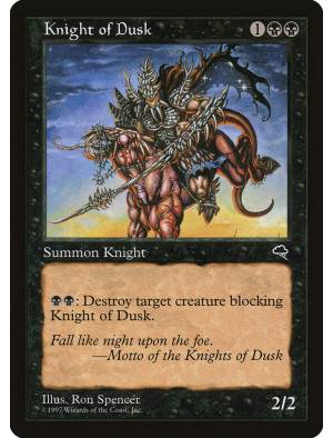 Cavaleiro do Ocaso / Knight of Dusk