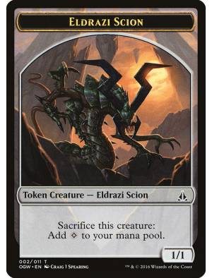 Token/Ficha Eldrazi Scion