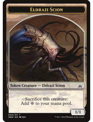 Token/Ficha Eldrazi Scion