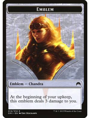 Emblema Chandra, Roaring Flame 