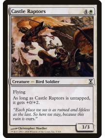 (Foil) Raptores do Castelo / Castle Raptors