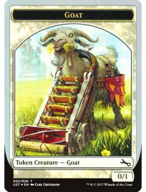 (Foil) Goat Token