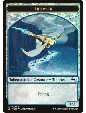 (Foil) Thopter // Thopter Token