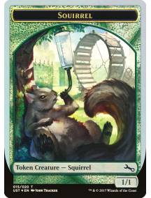 (Foil) Squirrel Token