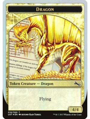 (Foil) Dragon Token