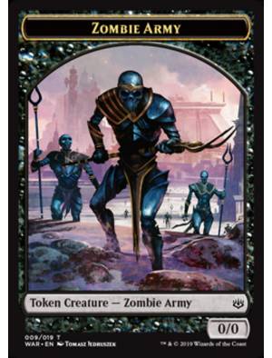 Token/Ficha Zombie Army