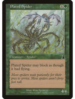 (Foil) Plated Spider