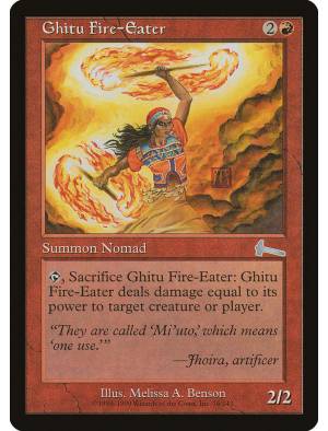 Ghitu Fire-Eater / Engolidor de Fogo Ghitu