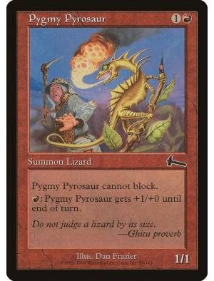 Pygmy Pyrosaur / Pirossauro Pigmeu