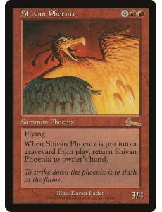 Shivan Phoenix / Fênix de Shiv