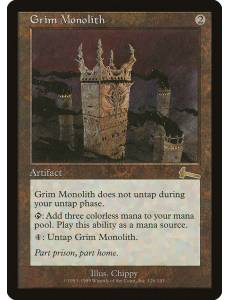 Grim Monolith / Monolito Sinistro