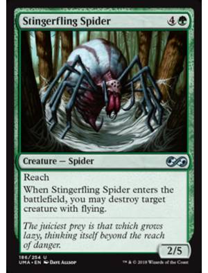 Aranha Lança-Ferrão / Stingerfling Spider