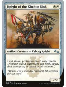 (Foil) Knight of the Kitchen Sink