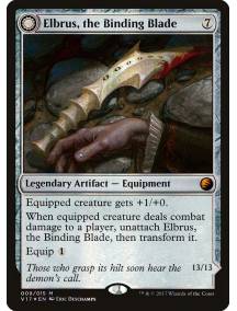 (Foil) Elbrus, the Binding Blade // Withengar Unbound