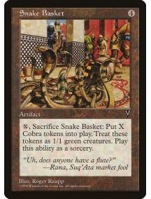 Snake Basket / Cesto de Serpentes