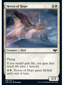 (Foil) Garça da Esperança / Heron of Hope
