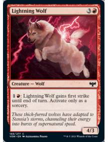 Lobo-relâmpago / Lightning Wolf