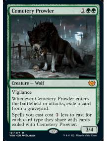 Espreitador do Sepulcrário / Cemetery Prowler
