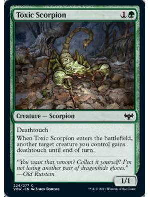 Escorpião Tóxico / Toxic Scorpion
