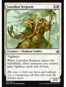(Foil) Sargento Loxodonte / Loxodon Sergeant