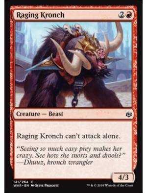 (Foil) Kronch Enfurecido / Raging Kronch