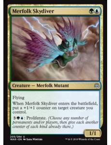 Mergulhadora Celeste Tritã / Merfolk Skydiver