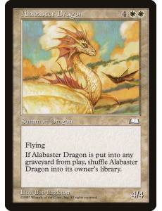 Alabaster Dragon / Dragão de Alabastro